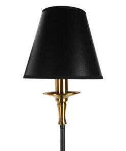 GloboStar® LIMI 01092 Vintage Industrial Κρεμαστό Φωτιστικό Οροφής Πολύφωτο Μαύρο Μεταλλικό Πολυέλαιος με Καπέλο Φ100 x Y65cm