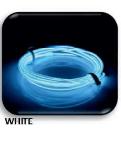 NEON FLUORESCENT LIGHT WHITE 3m ΜΕ ΤΡΟΦΟΔΟΤΙΚΟ ΜΠΑΤΑΡΙΑΣ (2ΧΑΑ not icl.) UNIVERSE – 2-U011143