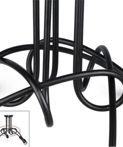 GloboStar® PAULELI 01127 Μοντέρνο Industrial Φωτιστικό Οροφής Πολύφωτο Μαύρο Μεταλλικό Φ76 x Y38cm