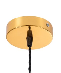 GloboStar® GALOT 01179 Vintage Industrial Κρεμαστό Φωτιστικό Οροφής Μονόφωτο 1 x E27 Μαύρο Μεταλλικό Πλέγμα Φ13.5 x Υ16cm