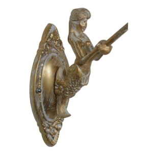 GloboStar® MERMAID 01317 Vintage Industrial Φωτιστικό Τοίχου Απλίκα Μονόφωτο Mπρούτζινο Μεταλλικό με Λευκό Ματ Γυαλί Φ12 x Μ28 x Π12.5 x Υ27cm