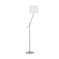 IDEAL LUX Φωτιστικό Δαπέδου REGOL 1xE27 Χρωμίου – 014609