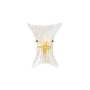 IDEAL LUX Απλίκα Τοίχου FIOCCO 1xE14 Κρύσταλλο – 014623