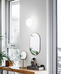 IDEAL LUX Απλίκα Τοίχου SMARTIES 1xG9 Λευκού Χρώματος – 014814