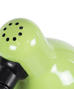 GloboStar® STUDENT GREEN 01533 Μοντέρνο Επιτραπέζιο Φωτιστικό Γραφείου Μονόφωτο 1 x E27 Πράσινο με Λευκό Μεταλλικό με Διακόπτη ΟN/OFF Καμπάνα Φ12 x Υ32cm