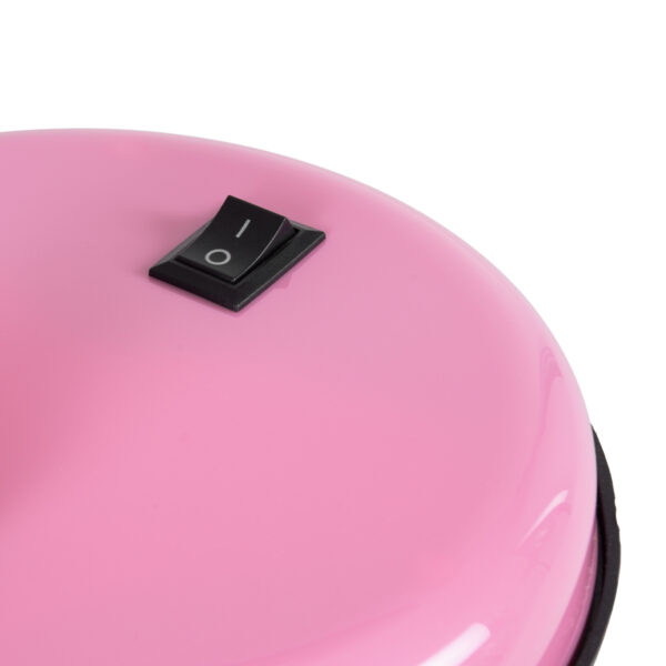 GloboStar® STUDENT PINK 01534 Μοντέρνο Επιτραπέζιο Φωτιστικό Γραφείου Μονόφωτο 1 x E27 Ροζ με Λευκό Μεταλλικό με Διακόπτη ΟN/OFF Καμπάνα Φ12 x Υ32cm