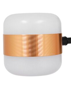 GloboStar® ORNATE 01553 Μοντέρνο Φωτιστικό Οροφής LED 104 Watt Πολύφωτο Μαύρο με Μπρονζέ και Χρυσές Λεπτομέρειες Μεταλλικό Λευκό Ημέρας 4500k Φ63 x Y36-45cm