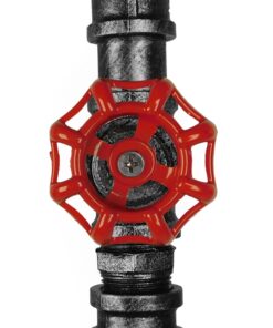 GloboStar® RUBINETTO 01583 Vintage Industrial Κρεμαστό Φωτιστικό Οροφής Μονόφωτο 1 x E27 Ασημί Μεταλλικό Μ5 x Π7.5 x Y20cm