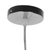 GloboStar® SASSO 01601 Vintage Κρεμαστό Φωτιστικό Οροφής Μονόφωτο 1 x E27 Μπεζ Ξύλινο Ψάθινο Bamboo Φ50 x Υ23cm