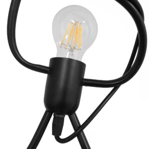 GloboStar® FIGURE 10001653 Μοντέρνο Κρεμαστό Παιδικό Φωτιστικό Οροφής Μονόφωτο 1 x E27 Μπρούτζινο Μεταλλικό Φιγούρα Φ20 x Υ40cm