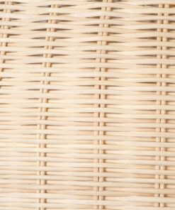 GloboStar® LUCIA 01726 Μοντέρνο Κρεμαστό Φωτιστικό Οροφής Μονόφωτο 1 x E27 Μπεζ Μπαμπού Καμπάνα Φ60 x Υ60cm