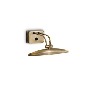 IDEAL LUX Φωτιστικό Τοίχου MIRROR-20 2xG9 Χρυσού Χρώματος – 017327