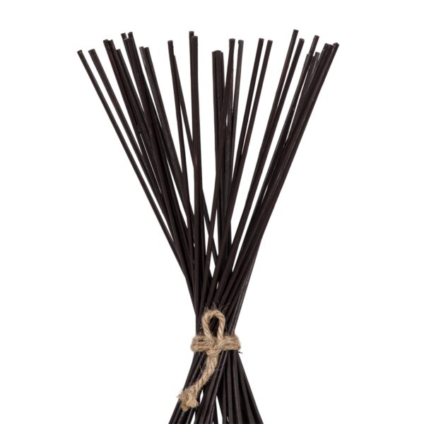 GloboStar® AZORES 01754 Μοντέρνο Φωτιστικό Δαπέδου Μονόφωτο 1 x E27 Καφέ Μπαμπού Πλέγμα D30 x H90cm