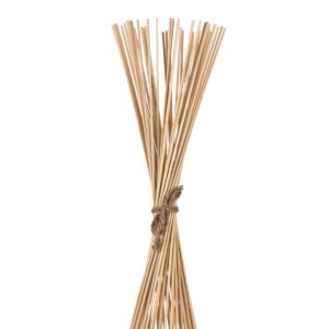 GloboStar® AZORES 01755 Μοντέρνο Φωτιστικό Δαπέδου Μονόφωτο 1 x E27 Μπεζ Μπαμπού Πλέγμα D40 x H150cm