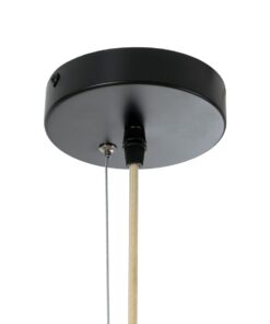 GloboStar® MAHANA 01827 Boho Κρεμαστό Φωτιστικό Οροφής Μονόφωτο 1 x E27 AC220-240V IP20 – Φ80 x Υ130cm – Μπεζ Ξύλινο Ρατάν Πλέγμα – 5 Χρόνια Εγγύηση