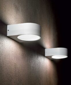 IDEAL LUX Επιτοίχιο Φωτιστικό IKO 1xE27 IP54 Χρώματος Ανθρακί – 018515