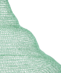 GloboStar® KENTUCKY 01879 Vintage Κρεμαστό Φωτιστικό Οροφής Μονόφωτο 1 x E27 AC220-240V IP20 – Φ80 x Υ140cm – Τιρκουάζ Μεταλλικό Πλέγμα