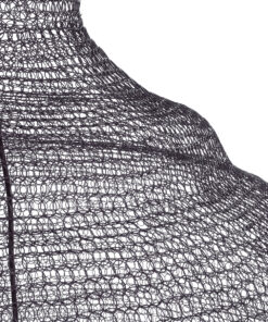 GloboStar® KENTUCKY 01887 Vintage Κρεμαστό Φωτιστικό Οροφής Μονόφωτο 1 x E27 AC220-240V IP20 – Φ90 x Υ110cm – Σκούρο Καφέ Μεταλλικό Πλέγμα