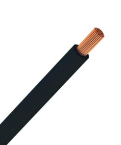 ΚΑΛΩΔΙΟ NYAF H07V-K 1Χ1.5mm² ΜΑΥΡΟ (100m/roll) EUROLAMP – 150-13410