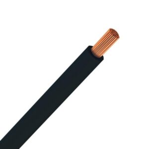 ΚΑΛΩΔΙΟ NYAF H07V-K 1Χ1.5mm² ΜΑΥΡΟ (100m/roll) EUROLAMP – 150-13410