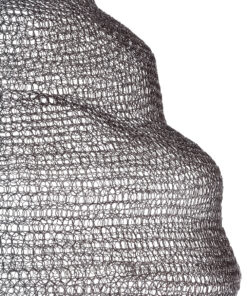 GloboStar® KENTUCKY 01902 Vintage Κρεμαστό Φωτιστικό Οροφής Μονόφωτο 1 x E27 AC220-240V IP20 – Φ80 x Υ110cm – Σκούρο Καφέ Μεταλλικό Πλέγμα