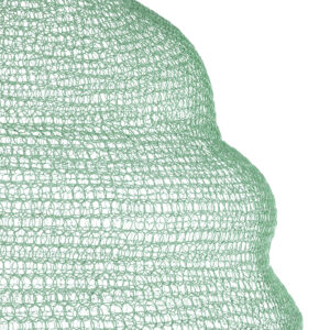 GloboStar® KENTUCKY 01903 Vintage Κρεμαστό Φωτιστικό Οροφής Μονόφωτο 1 x E27 AC220-240V IP20 – Φ80 x Υ110cm – Τιρκουάζ Μεταλλικό Πλέγμα