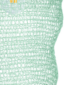 GloboStar® KENTUCKY 01906 Vintage Κρεμαστό Φωτιστικό Οροφής Μονόφωτο 1 x E27 AC220-240V IP20 – Φ30 x Υ80cm – Τιρκουάζ Μεταλλικό Πλέγμα