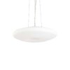 IDEAL LUX Κρεμαστό Φωτιστικό Οροφής GLORY 3xE27 Λευκού Χρώματος – 019734