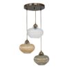 RIGATO/3L PENDEL BRONZE-TRICOLORE ΚΡΕΜΑΣΤΟ ΑΝΙΣΟΠΕΔΟ ΓΥΑΛΙΝΟ Heronia – 02-0351