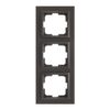 ΠΛΑΙΣΙΟ 3 ΘΕΣΕΩΝ ΜΑΥΡΟ EUROLAMP – 152-10382