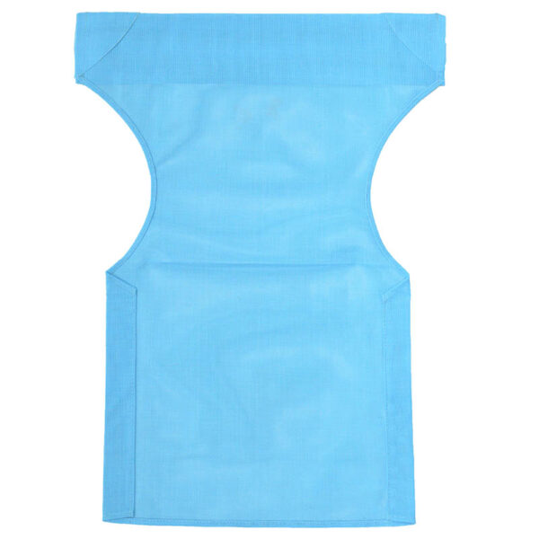 Transparent fabric Nexus pakoworld for director’s chairs color turqoise for professional use 46/57x1x80cm 022-000001