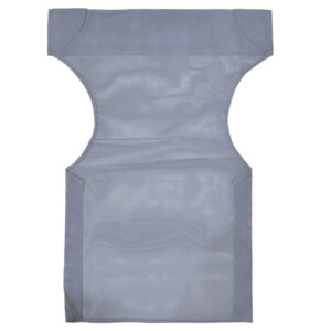 transparent fabric Nexus pakoworld for director’s chairs color anthracite for professional use 46/57x1x80cm 022-000005