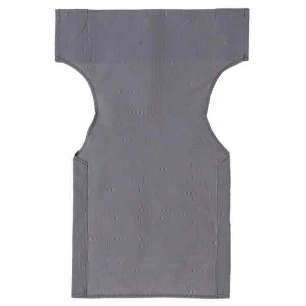 Professional perforated fabric akoworld 2×1 density in white-grey color 022-000020