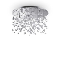 IDEAL LUX Φωτιστικό Οροφής NEVE PL 12xG9 Χρωμίου – 022239