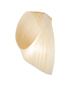 GloboStar® SALREL 02224 Boho Φωτιστικό Τοίχου – Απλίκα Μονόφωτο 1 x E27 AC 220-240V IP20 – Μ30 x Π22 x Υ38cm – Μπεζ Λεπτό Φύλλο Ξύλου Πλέγμα – 5 Χρόνια Εγγύηση