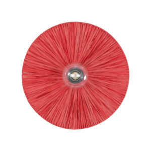 GloboStar® COLOMBO 02281 Boho Φωτιστικό Τοίχου – Απλίκα Μονόφωτο 1 x E27 AC 220-240V IP20 – Φ40 x Υ9cm – Κόκκινη Φυσική Ράφια Άχυρο Πλέγμα