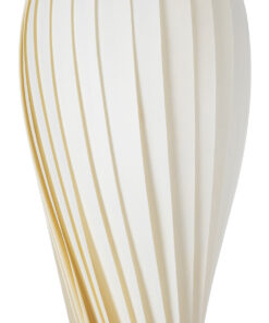 GloboStar® PRAIA 02316 Μοντέρνο Κρεμαστό Φωτιστικό Οροφής Δίφωτο 2 x E27 AC220-240V IP20 – Φ25 x Υ112cm – Μπεζ Λευκό Λεπτό Φύλλο Ξύλου Πλέγμα – 5 Χρόνια Εγγύηση