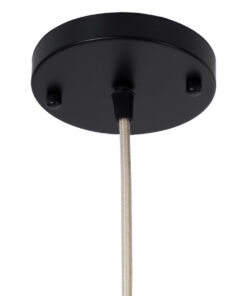 GloboStar® PRAIA 02317 Μοντέρνο Κρεμαστό Φωτιστικό Οροφής Δίφωτο 2 x E27 AC220-240V IP20 – Φ25 x Υ145cm – Μπεζ Λευκό Λεπτό Φύλλο Ξύλου Πλέγμα – 5 Χρόνια Εγγύηση