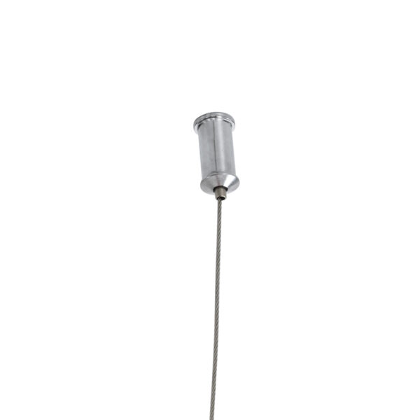 GloboStar® GOURAMI 02361 Boho Κρεμαστό Φωτιστικό Οροφής Μονόφωτο 1 x E27 AC220-240V IP20 – Μ100 x Π72 x Υ36cm – Κόκκινο Λεπτό Φύλλο Ξύλου Πλέγμα