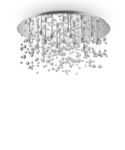 IDEAL LUX Φωτιστικό Οροφής NEVE 15xG9 Χρωμίου – 030784