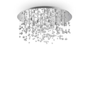 IDEAL LUX Φωτιστικό Οροφής NEVE 15xG9 Χρωμίου – 030784