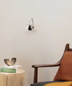 IDEAL LUX Απλίκα Τοίχου DYNAMO LED 3W 4000K Μπρούτζινου Χρώματος – 121352
