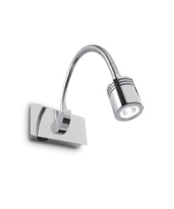 IDEAL LUX Απλίκα Τοίχου DYNAMO LED 3W 4000K Χρωμίου – 031460