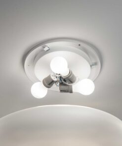 IDEAL LUX Φωτιστικό Οροφής SMARTIES 2xE27 Λευκού Χρώματος – 032047