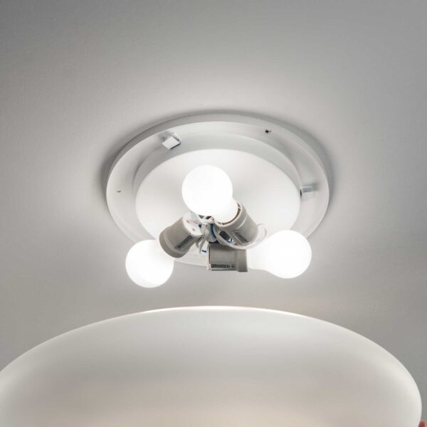IDEAL LUX Φωτιστικό Οροφής SMARTIES 2xE27 Λευκού Χρώματος – 032047