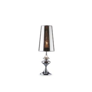 IDEAL LUX Επιτραπέζιο Φωτιστικό ALFIERE 1xE27 Χρωμίου – 032467
