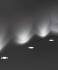 IDEAL LUX Χωνευτό Φωτιστικό Δαπέδου Κήπου PARK 1xE27 IP54 Inox – 032825