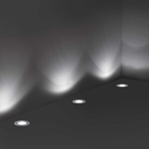 IDEAL LUX Χωνευτό Φωτιστικό Δαπέδου Κήπου PARK 1xE27 IP54 Inox – 032825