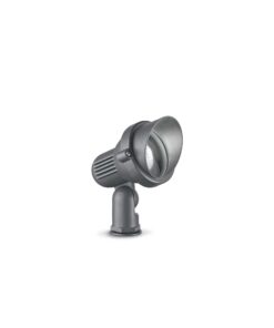 IDEAL LUX Προβολέας Κήπου TERRA 1xGU10 IP65 Χρώματος Ανθρακί – 046181