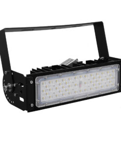 GloboStar® GOLIATH 90100-1 LED Προβολέας Γηπέδου – Φωτιστικό Tunnel 50W 8000LM 75°*135° AC 100-277V IP65 Μ32 x Π12 x Υ9cm Ψυχρό Λευκό 5000K – MeanWell Driver & LumiLEDs Chip – 5 Χρόνια Εγγύηση